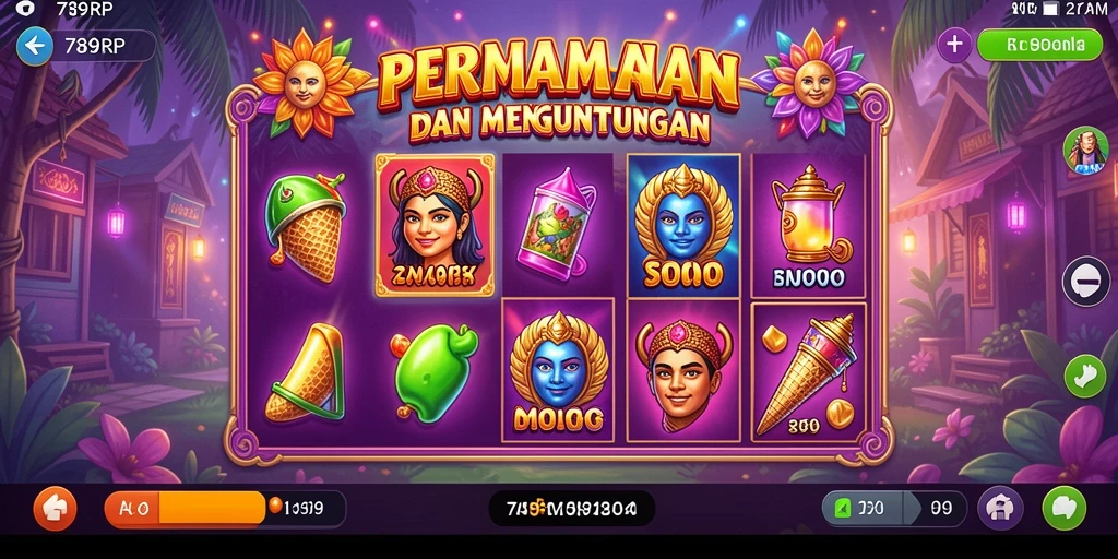 Tampilan gameplay menarik dari 789RP dengan efek visual yang memukau.