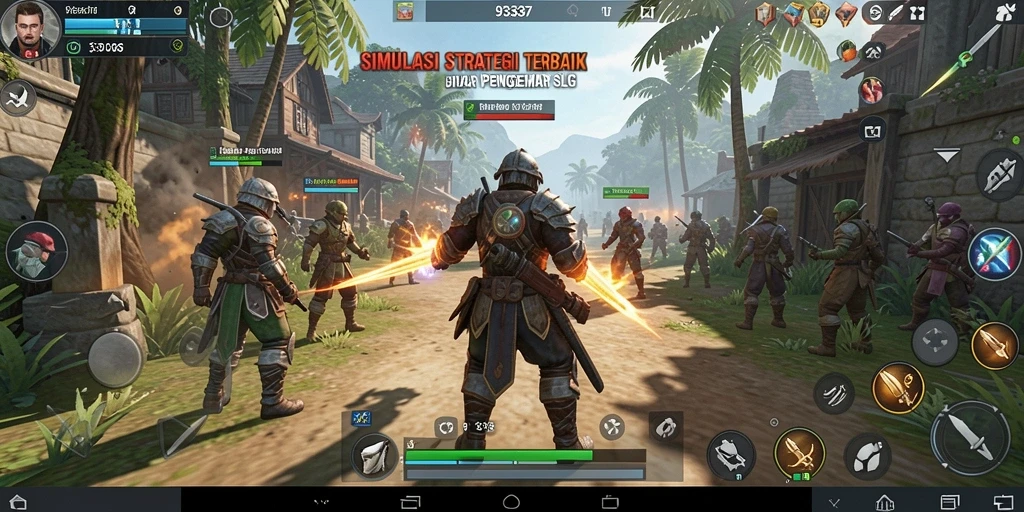 Tampilan gameplay seru dan strategi dalam 93337.
