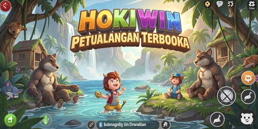 Gameplay HOKIWIN yang seru dalam dunia terbuka