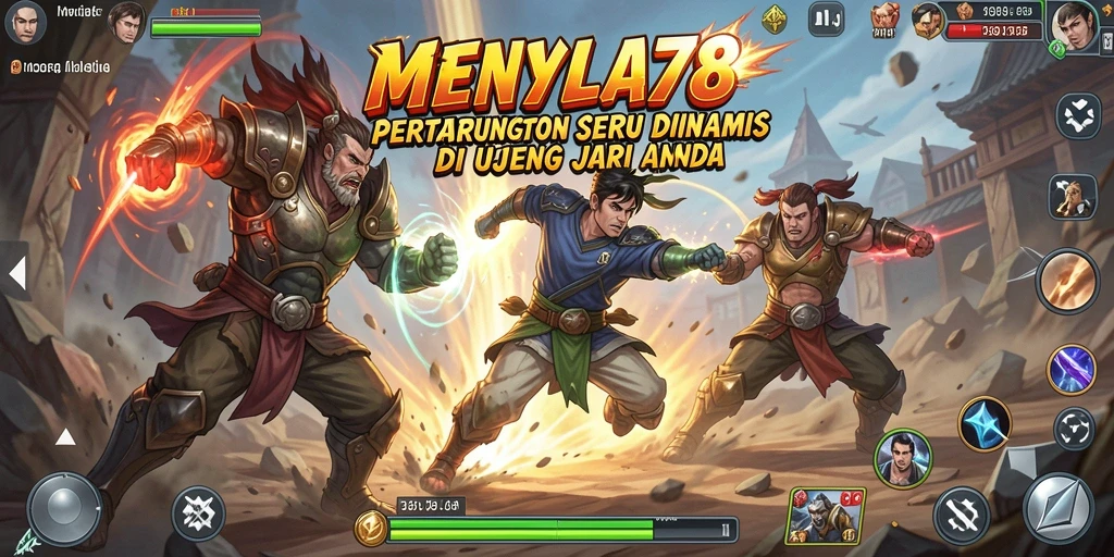 Tampilan gameplay MENYALA78 yang seru dan penuh aksi.