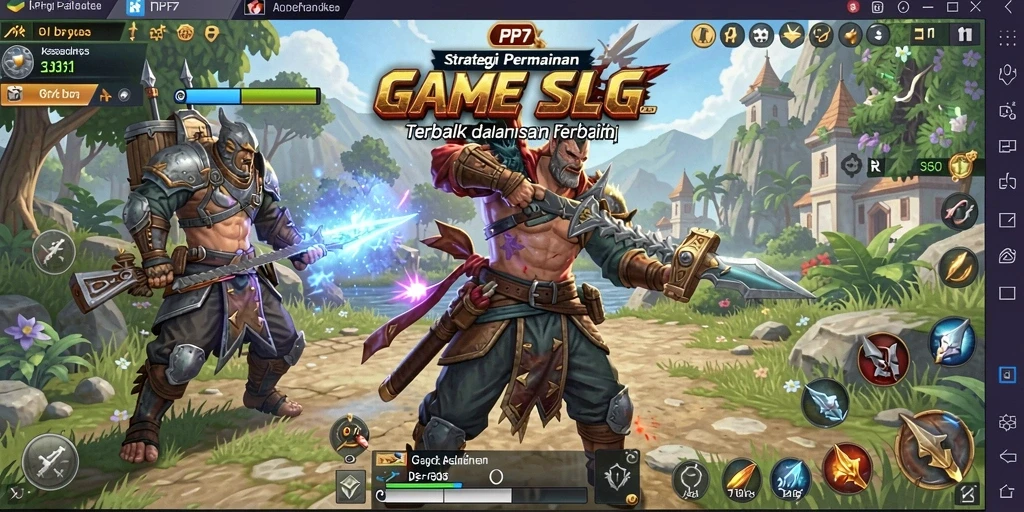 Screenshot gameplay PP7 menunjukkan aksi pertempuran yang mendebarkan.