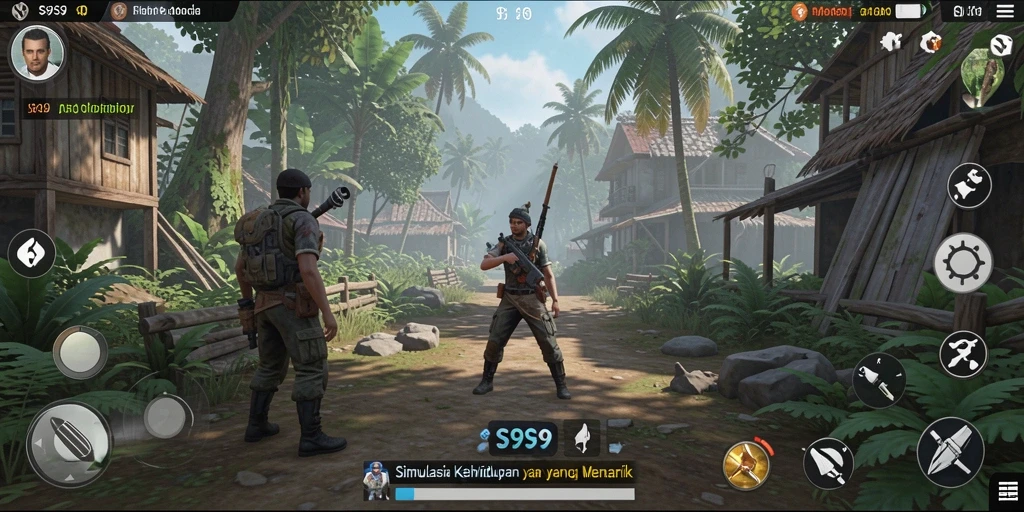 Gameplay S9S9 yang menarik dan penuh warna.