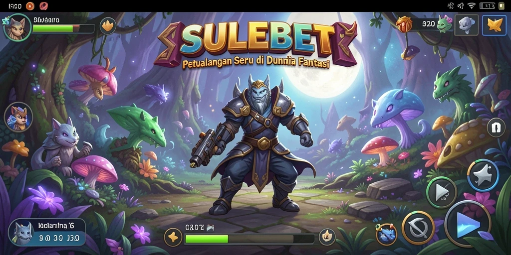 Tangkapan layar gameplay SULEBET menampilkan petualangan yang mendebarkan.